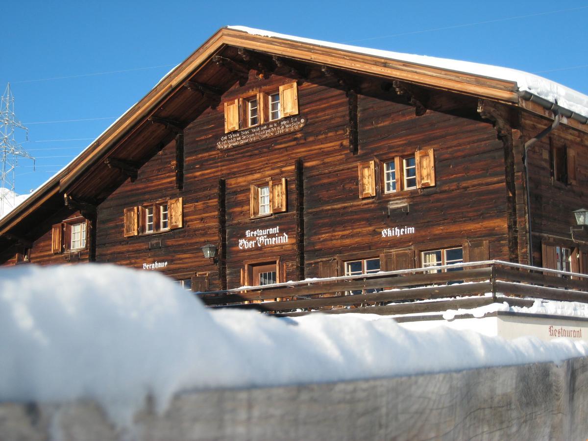 Berghaus Obergmeind Hotel Tschappina Exterior foto